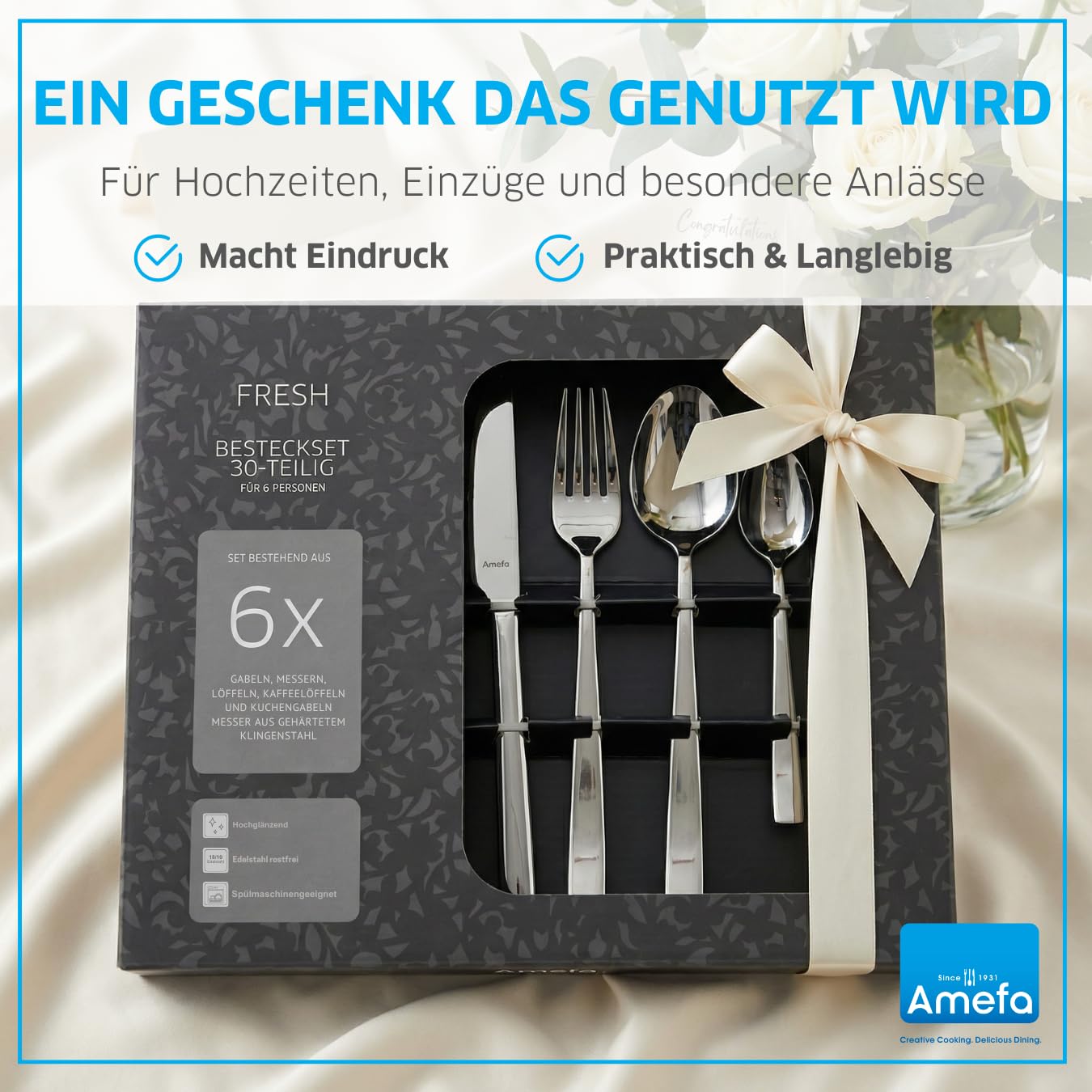Amefa Fresh Besteck 30-teilig – Bild 7