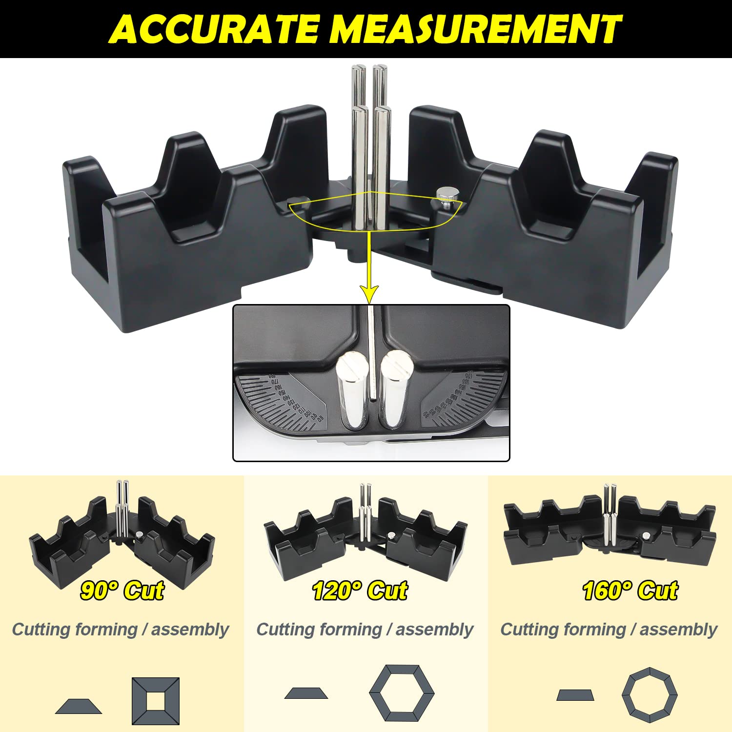 Miter Measuring Tool - Angle Finder & Cutting Guide -3 Miter Measuring Tool - Angle Finder & Cutting Guide -3