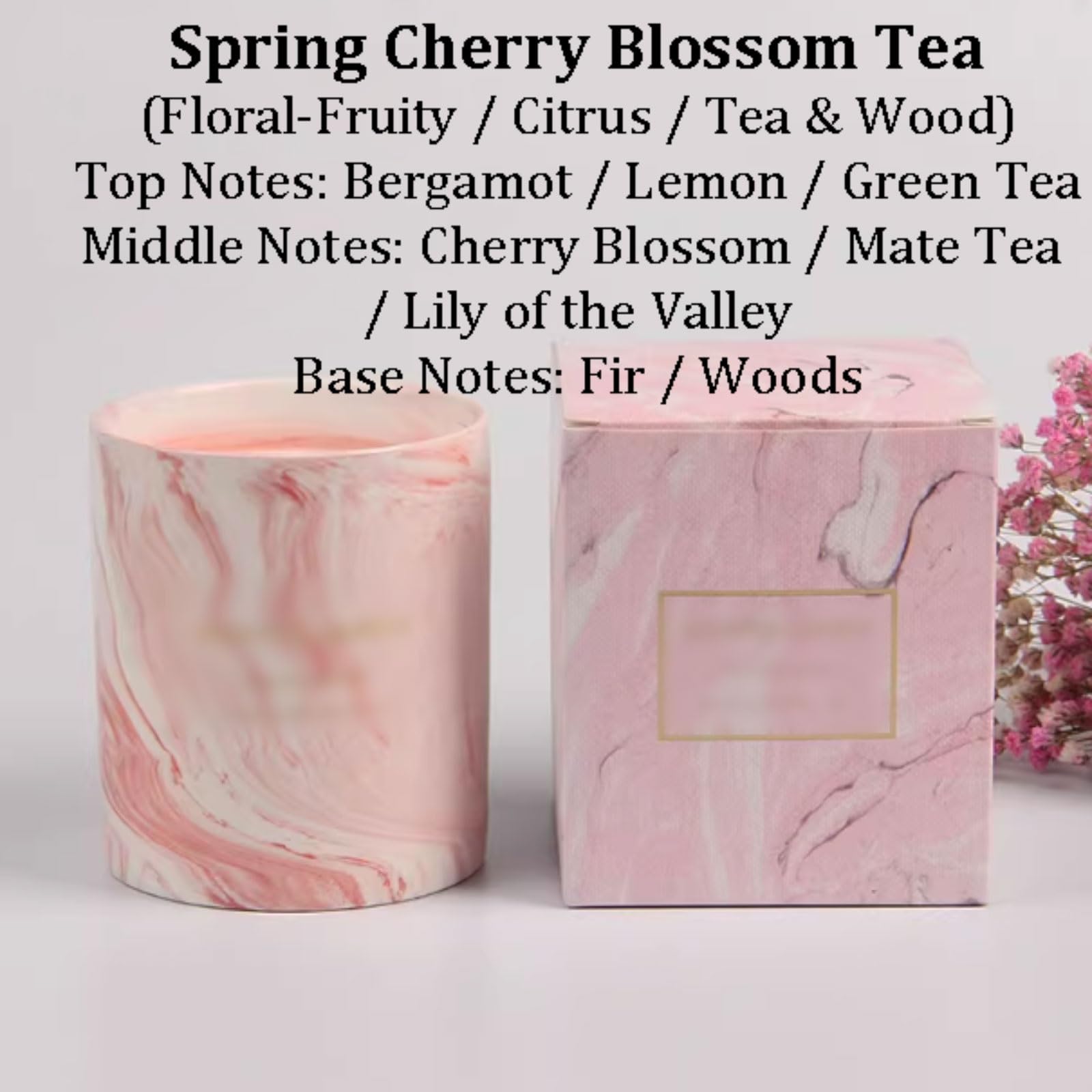 Velas de cerámica Vela de aromaterapia cilíndrica hecha con cera de soja y aceites esenciales de larga duración for mujeres y hombres(Pale Red)