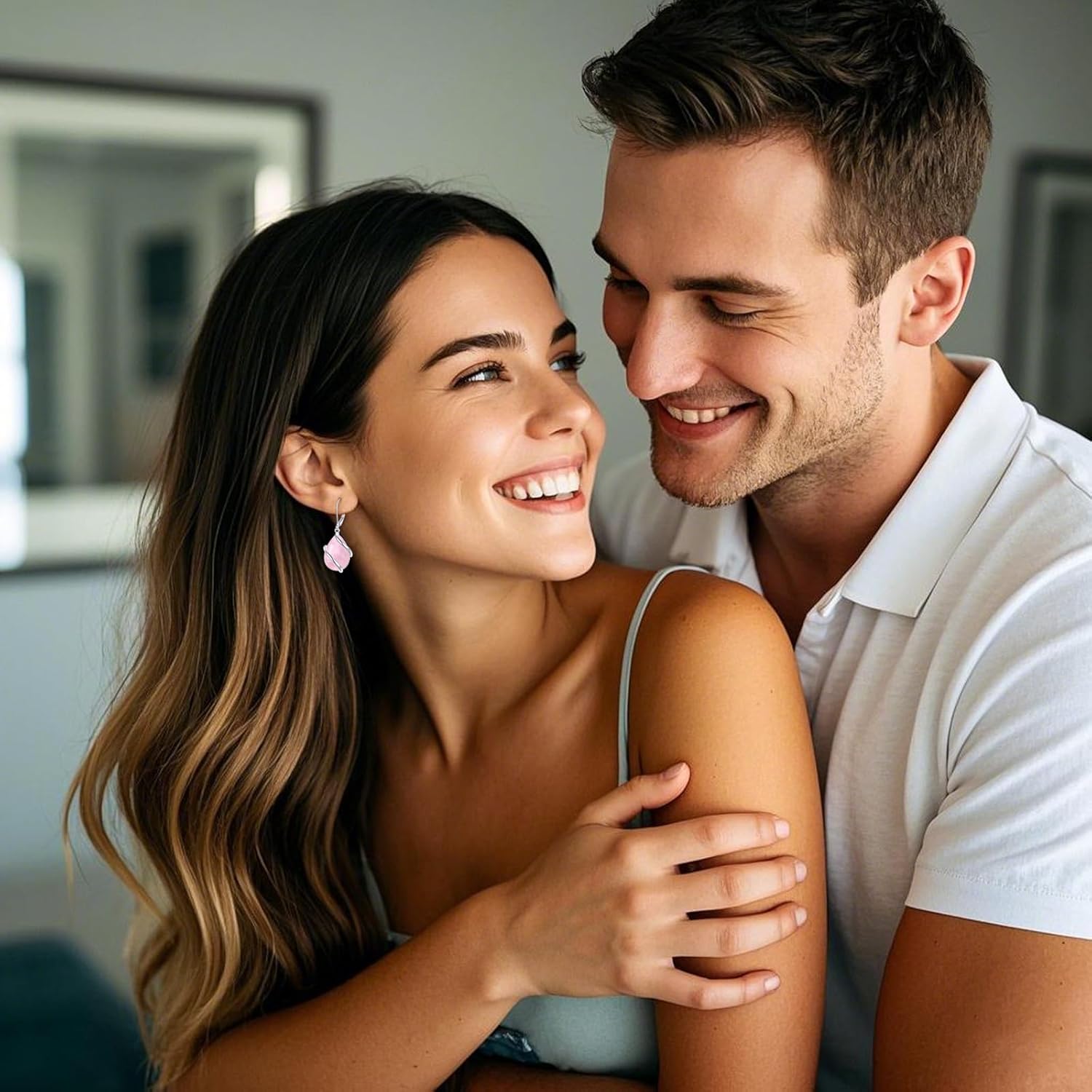 Teardrop Earrings 925 Sterling Silver Teardrop Drop Earrings Jewelry Gifts For Women - Image 5