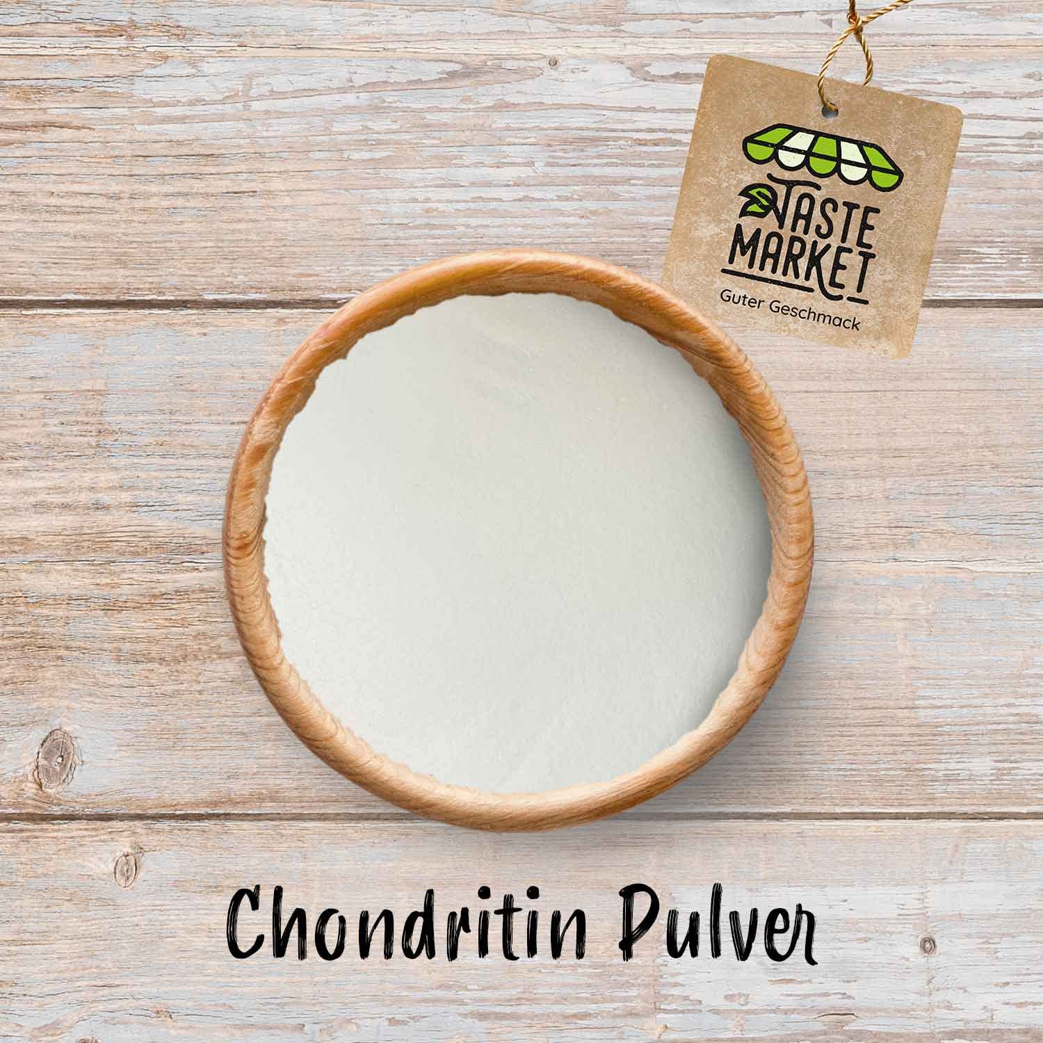 2 x 100 g Chondroitin Pulver | ohne Zusätze | fein gemahlen | Chondroitinsulfat