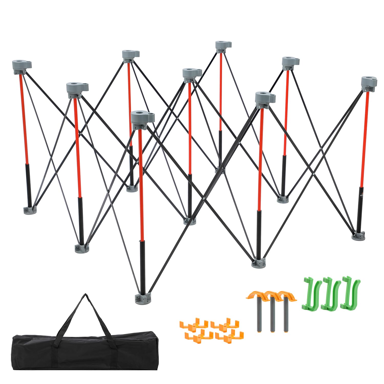 Support de travail pliable portable TOPWAY 123x123 cm en acier 1200kg