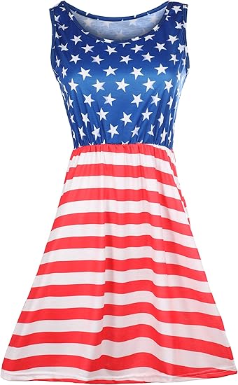 Amazon Co Jp Geyoga アメリカ国旗ドレス 星条旗プリント ドレス レディース Usa ミニドレス ノースリーブ 夏 カジュアル 伸縮性 Us サイズ 5x Large カラー マルチカラー 服 ファッション小物 Amazon Co Jp Geyoga アメリカ国旗ドレス 星条旗プリント ドレス レディース Usa ミニドレス ノースリーブ 夏 カジュアル 伸縮性 Us サイズ 5x Large カラー マルチカラー 服 ファッション小物