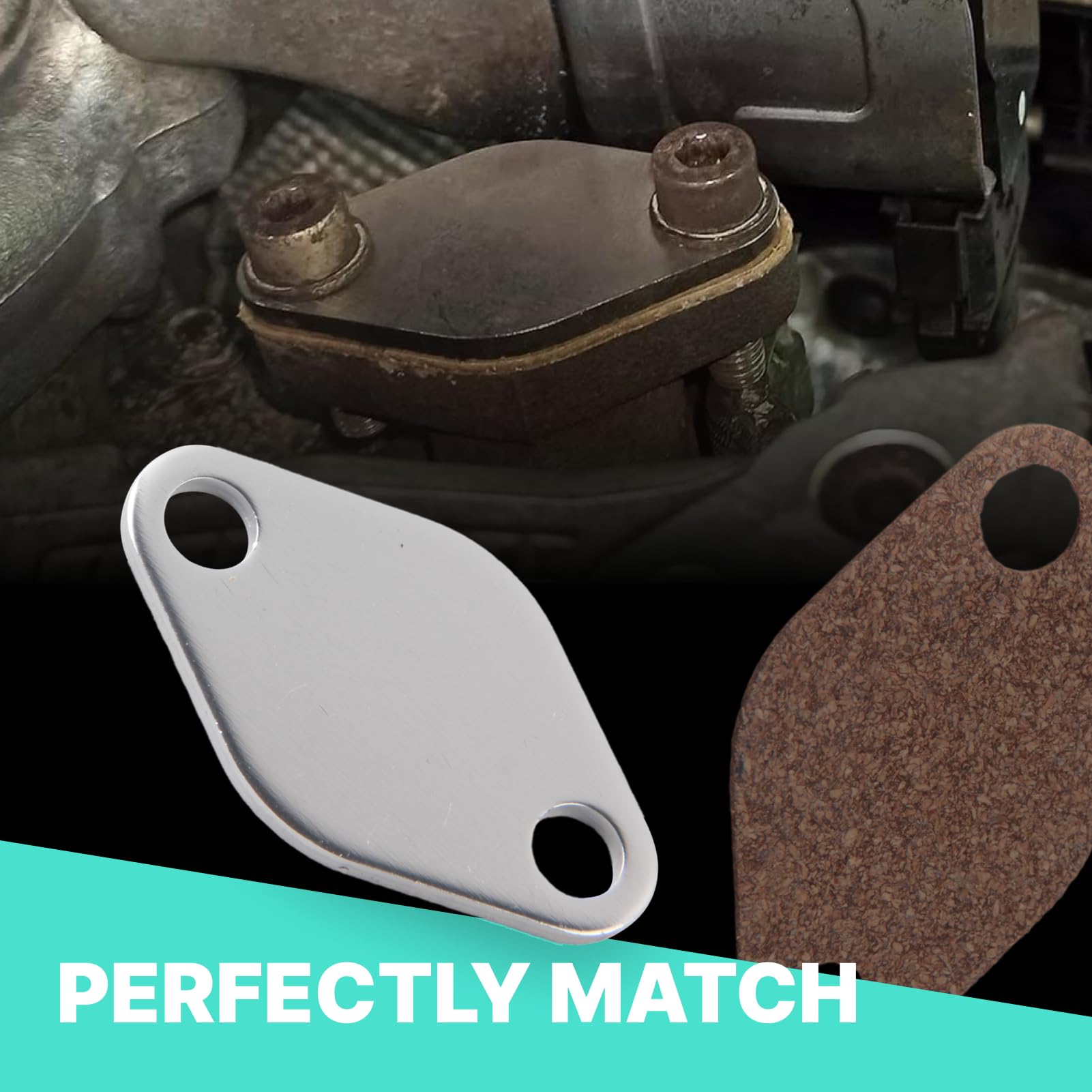 FortuneGlobe EGR Valve Set For N47 N47S 2.0 Diesel Engines, E81, E87, E88, E82, E90, E91