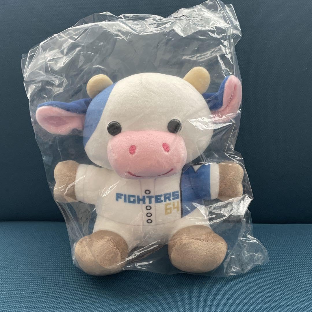 Amazon.co.jp: 北海道日本ハムファイターズ うしぬいぐるみくじ 4等 