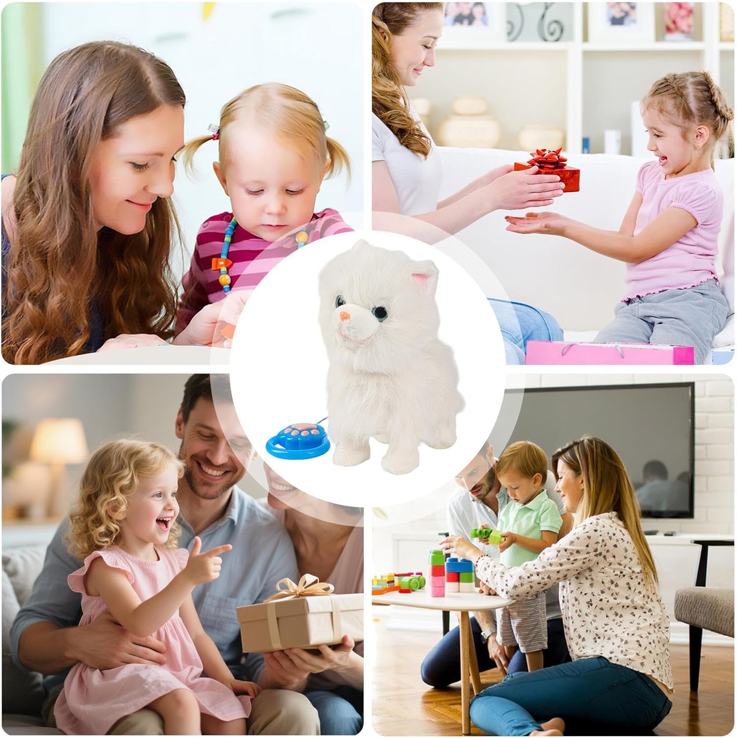 Electric Dog - Battery Operated Singing Companion Animal,Electronic Plush Puppy Dog Toy | for Boys Girls Children Kids Birthday Holiday Christmas New Year