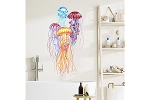 Colorful Jellyfish Wall Decals: Bring the Ocean to Your Walls