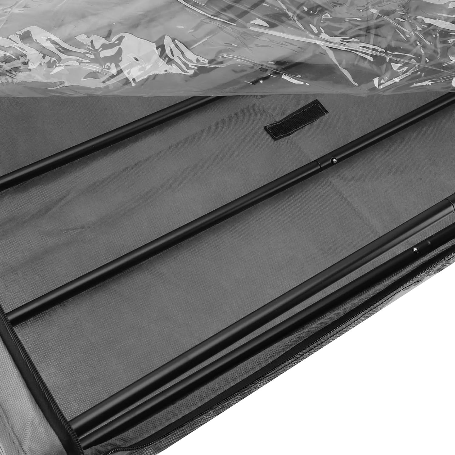 CDQL Rolling Under Bed Container, Space Saving, Easy Pull Out, Versatile Underbed Shoe Storage Box, Easy to Use Container for Clothes, Bedding (2pcs)