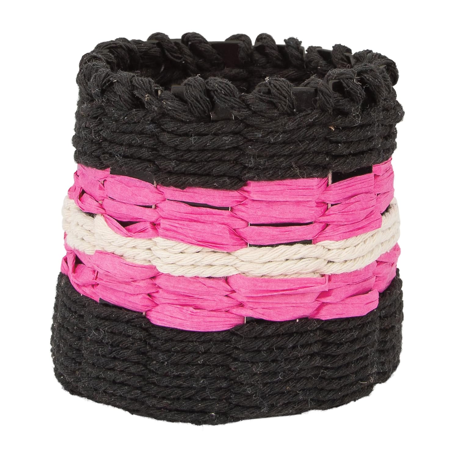 ハンドメイド☆バスケット ちどり産業 バスケット 布付きメイズバスケット ハーフ 約幅36