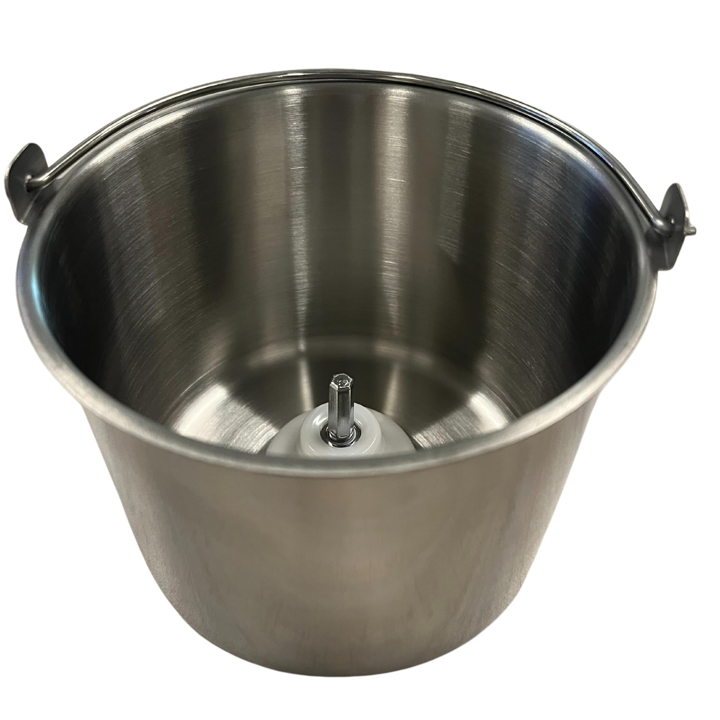 Whynter Ciotola Aggiuntiva In Acciaio Inox Per Gelatiera | Compatibile ICM-128BPS E ICM-128WS | Dimensioni 14x14x10,5 Cm