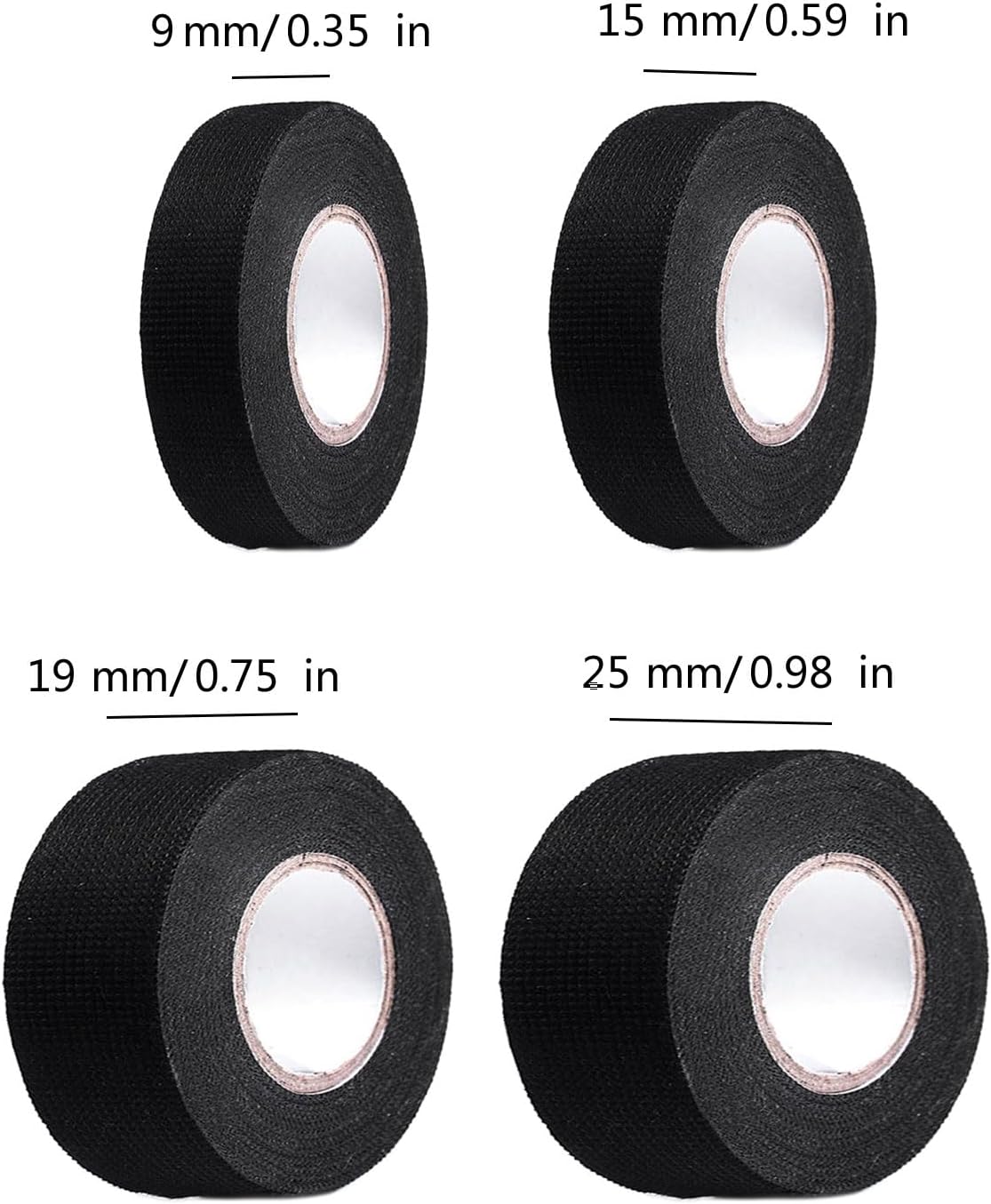 Heat Resistance Automotive Wire Tape Wire Harness Electrical Tape Self-Adhesive Felt Cloth Electrical Tape