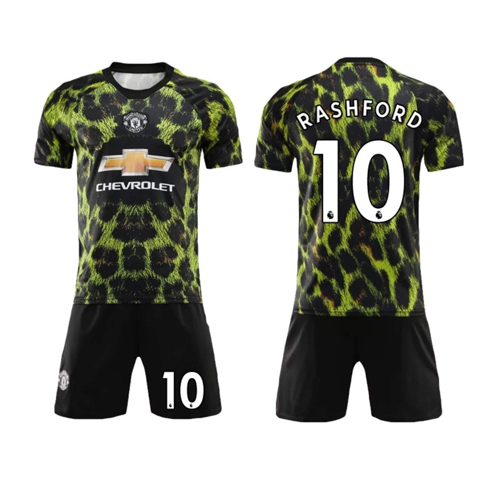 Amazon Co Jp 大人と子供マンチェスターユナイテッド記念サッカーユニフォームセットno 6サッカーユニフォームコピー Color 緑 Size 24 ホーム キッチン