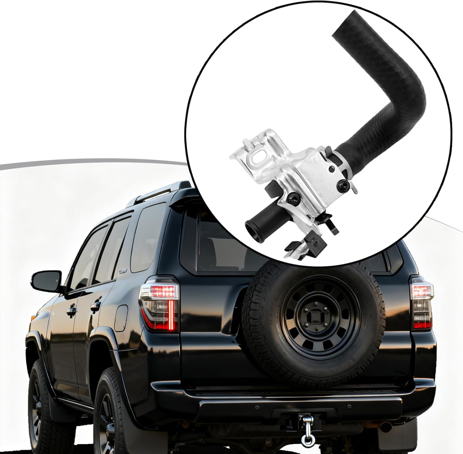 87240-35070 Heater Control Valve and Inlet Hose Fit for Toyota 4Runner 2.7L L4 3.4L V6 1999-2002 Replacement for 8724035070 87245-35670