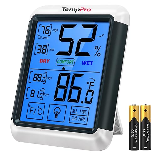 TempPro TempAir Digital Indoor Hygrometer Thermometer