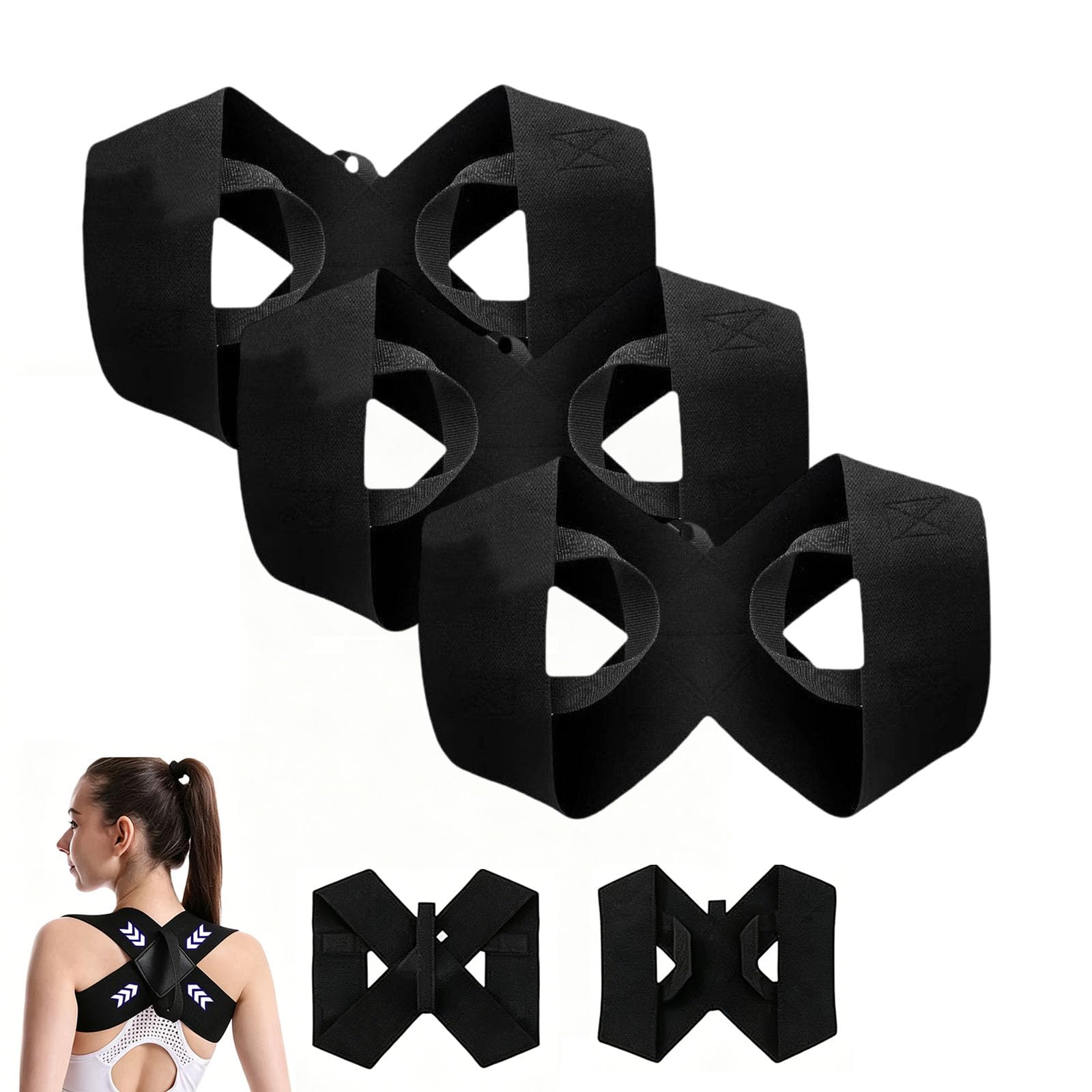 Sangles de correction de posture pour musculation et dos Getbed L 3Pcs - 8