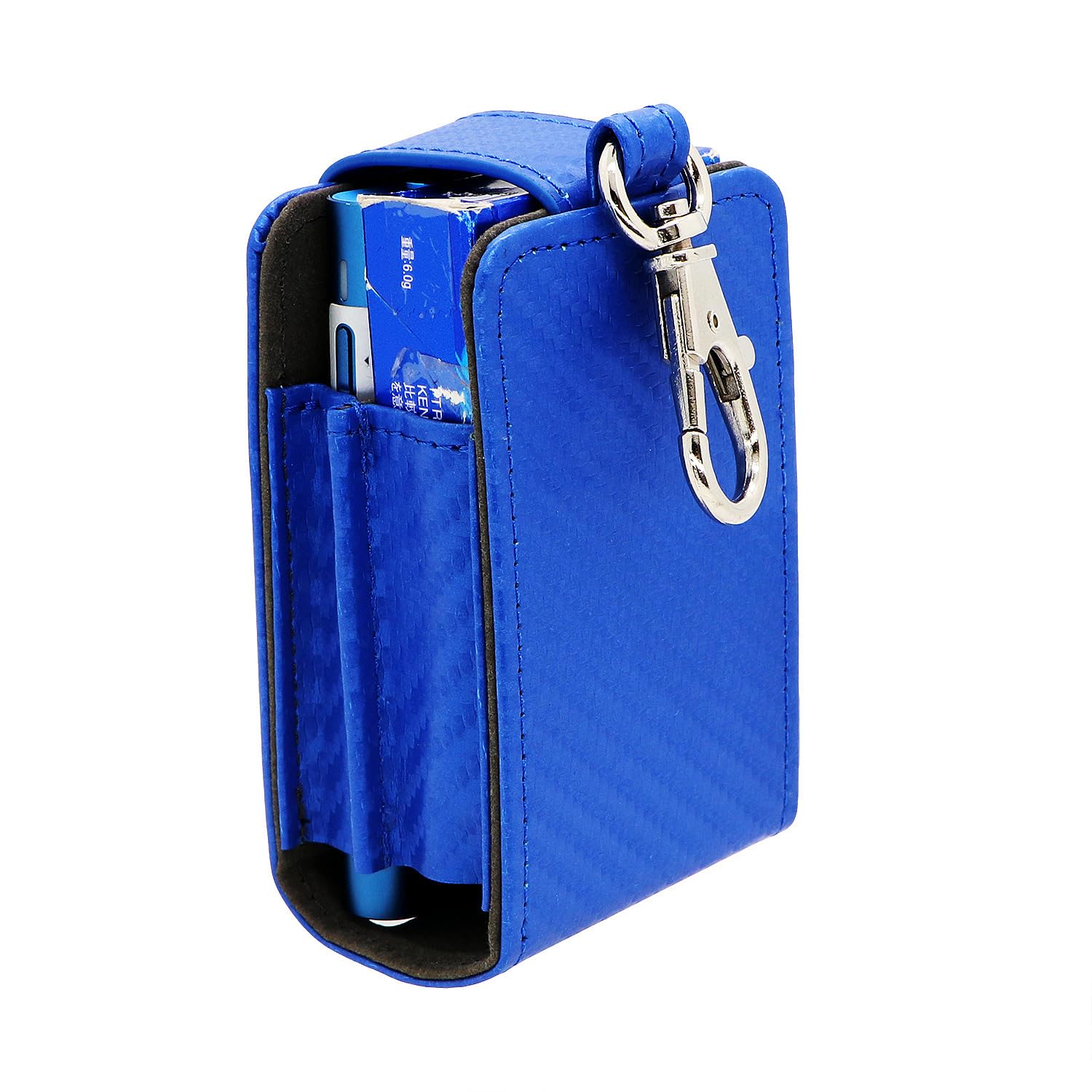 Custodia In Pelle PU Per Glo Hyper X2 Air - Antiurto, Impermeabile, Con Moschettone, Colore Rosso - Foto 4