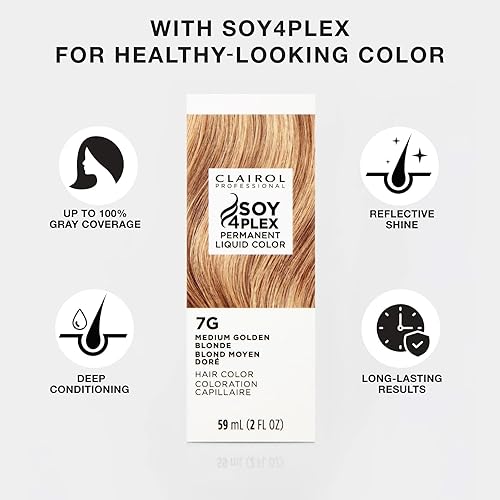 Miniatura 4 de Clairol Professional Permanent Liquicolor for Light Blonde Hair Color with 100% Gray Coverage  Packaging May Vary