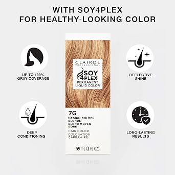 Clairol Professional Permanent Liquid Color for Medium Blonde/Dark Blonde