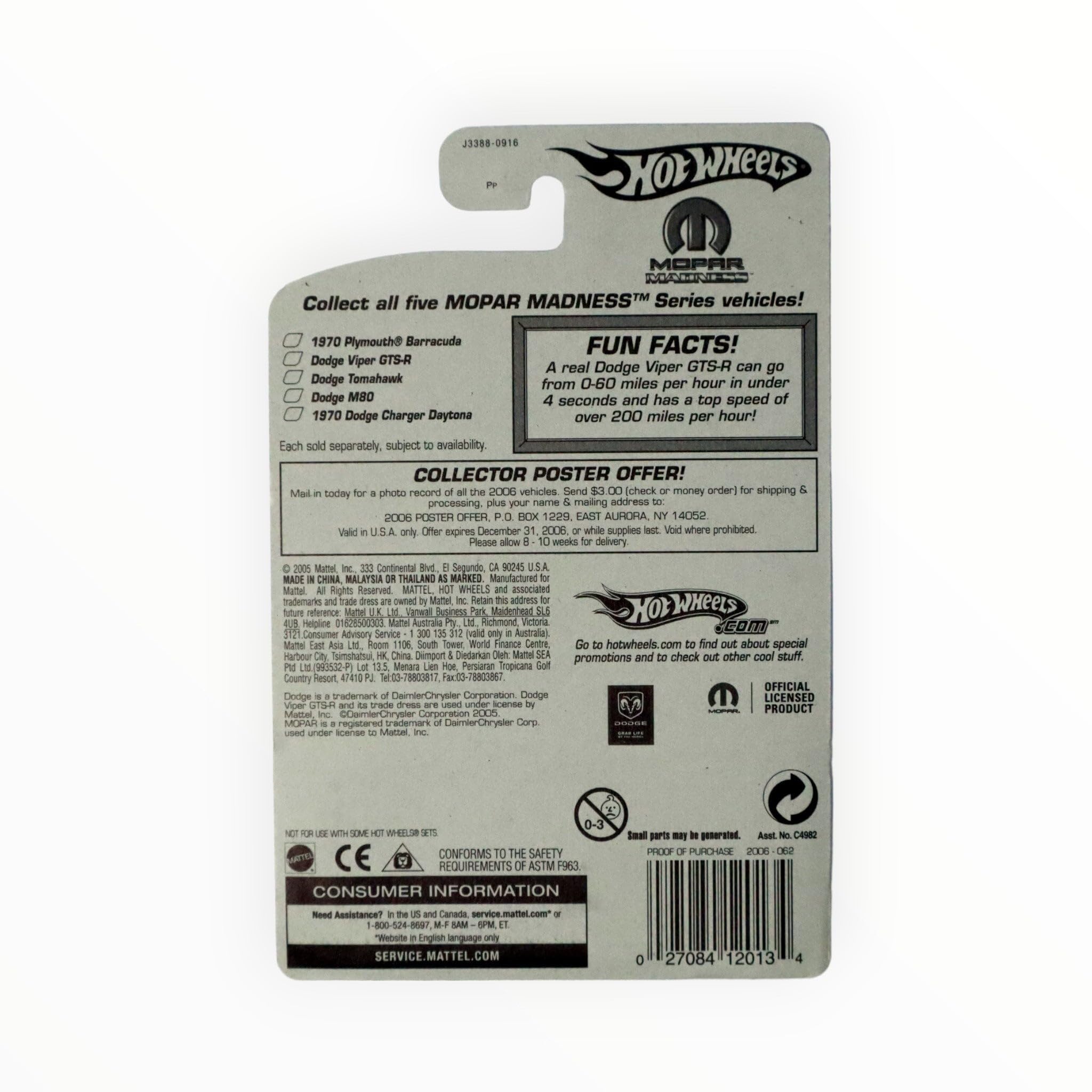 Modellino auto scala 1:43 DODGE VIPER GTS COUPE modellismo statico da collezione diecast