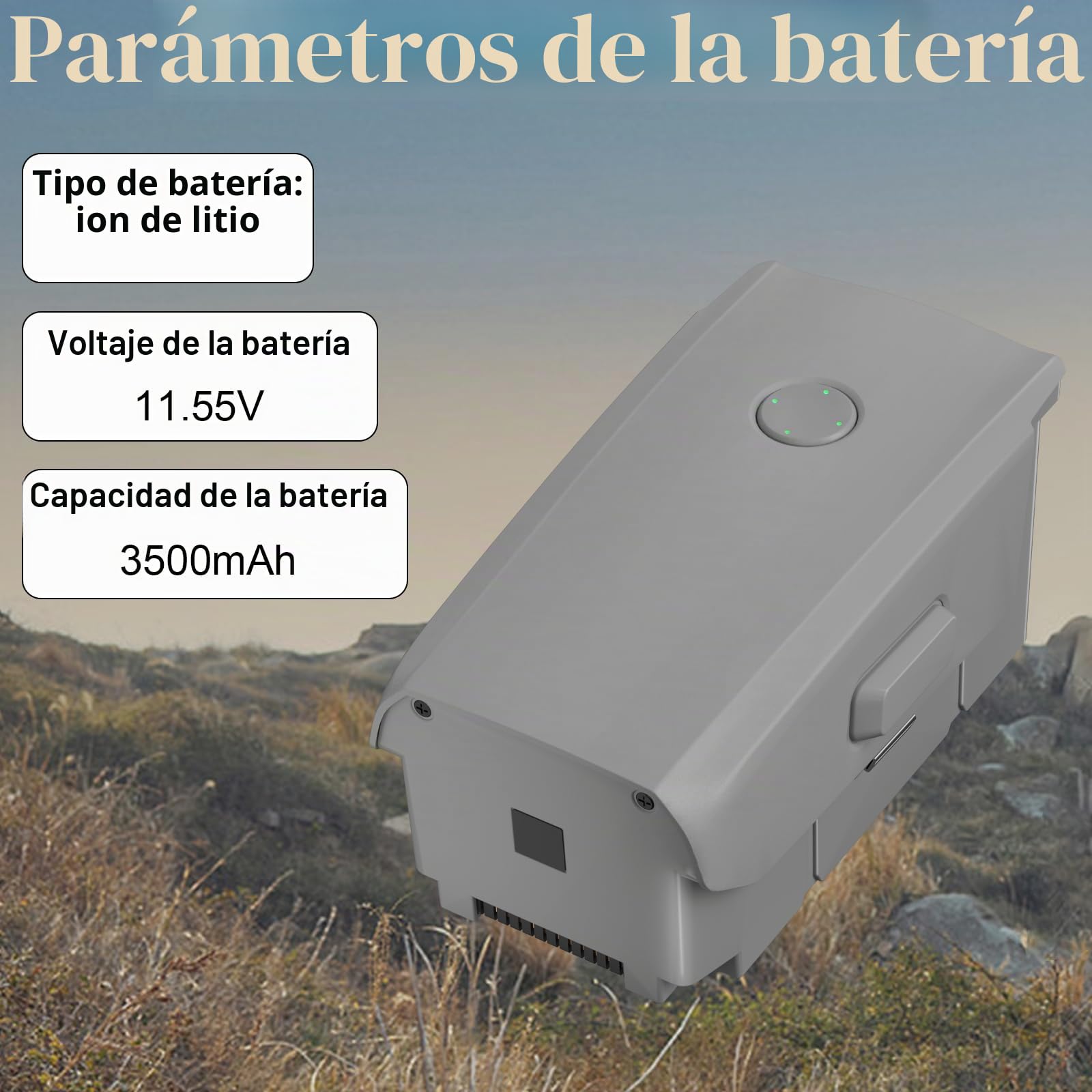 Homesuit Mavic Air 2 - Batería de vuelo inteligente para DJI Mavic Air 2 y DJI Mavic Air 2S (3500 mAh, 11,5 V)