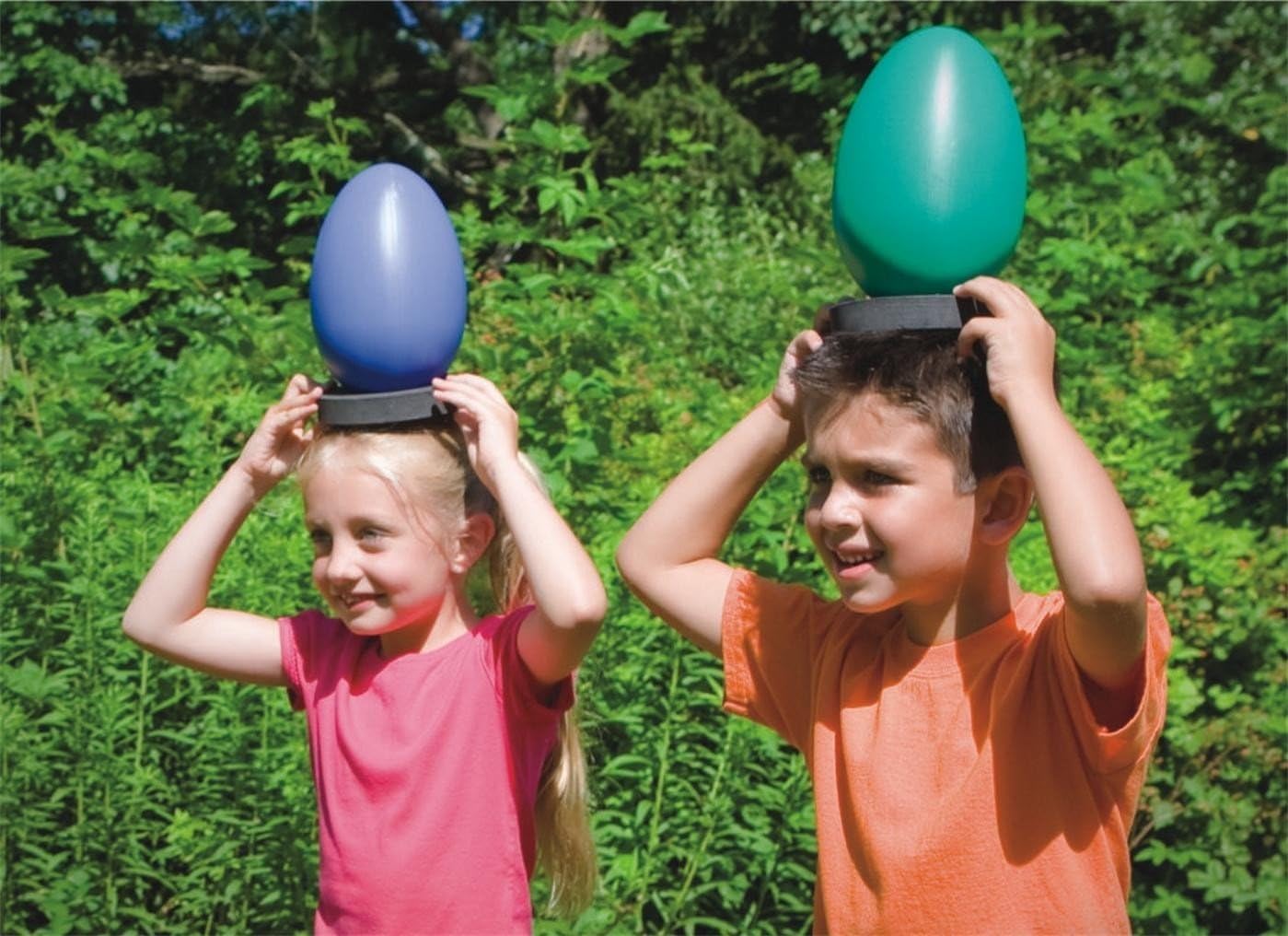 Spectrum™ Jumbo Ostrich Egg and Spoons (Set of 6)