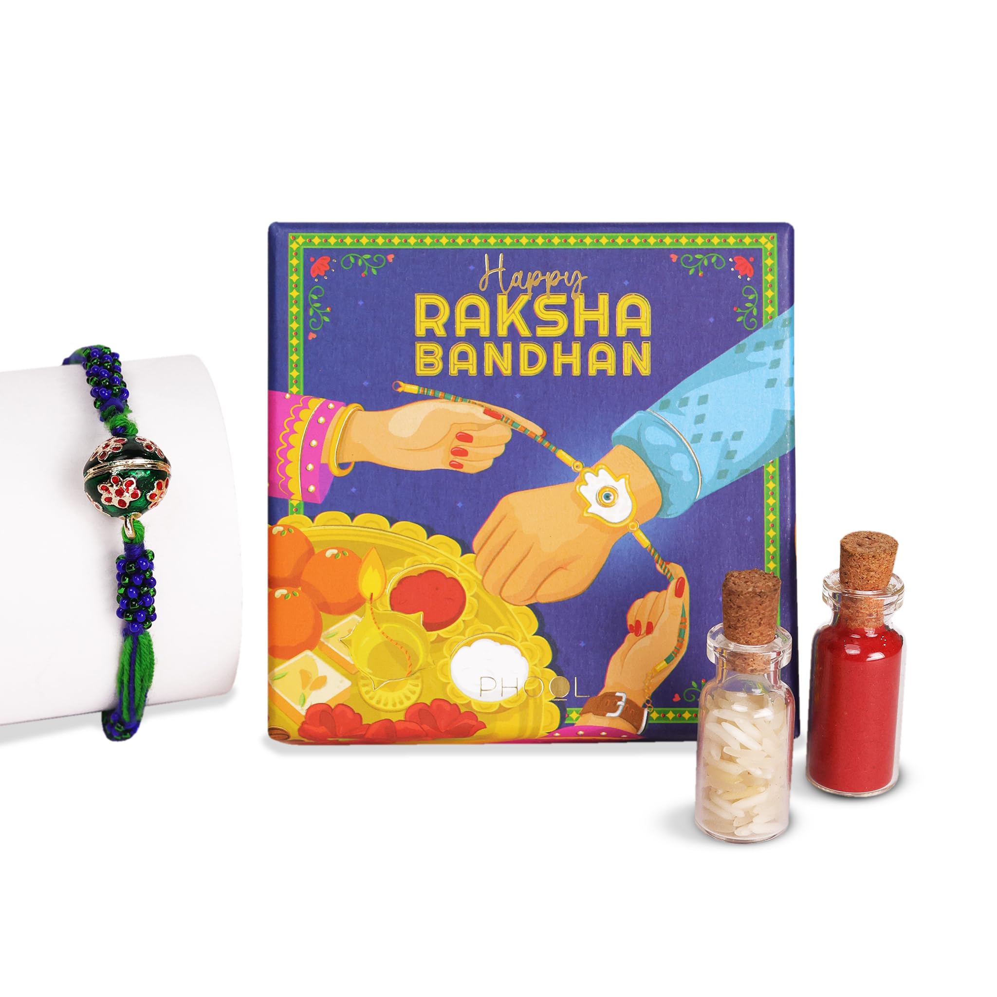 Phool Chumbak Magnet Rakhi (Small) (B0D5M4VWQJ) Amazon Price History, Amazon Price Tracker