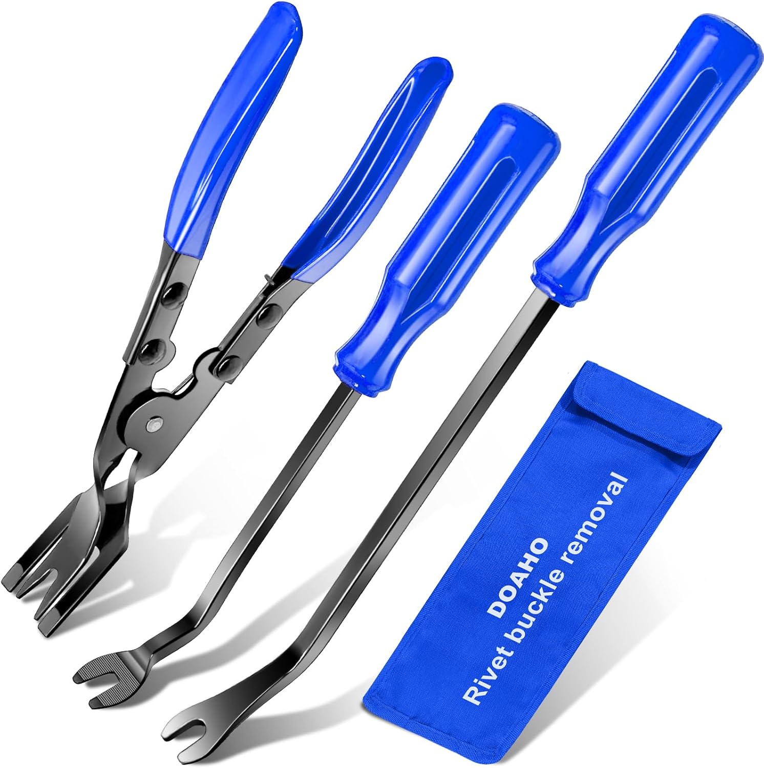 Doaho Car Clip Removal Tool, 3 Pcs Panel Clip Pliers Set