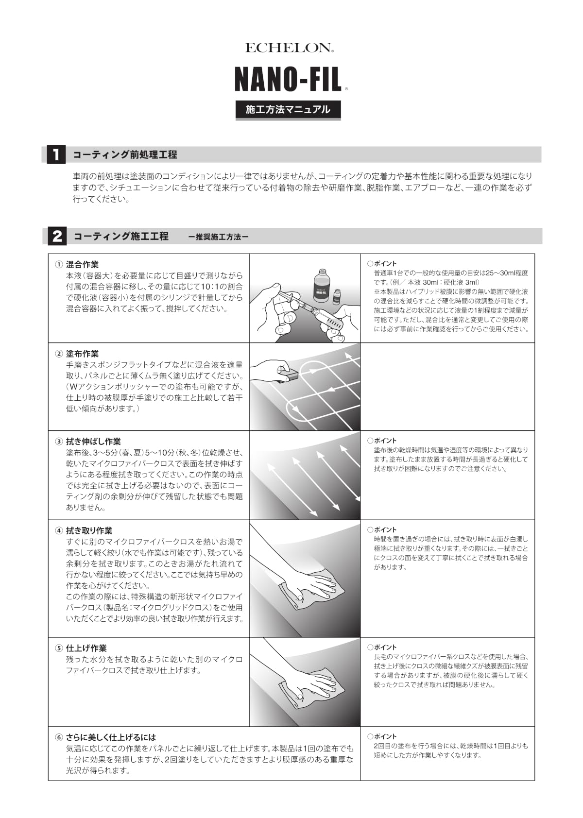 Amazon.co.jp: (エシュロン) ECHELON ナノフィル NANO-FIL ガラス