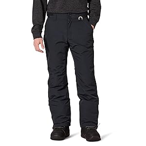 Amazon Essentials Men's Water-Resistant Insulated Snowboard Ski Snow Pant