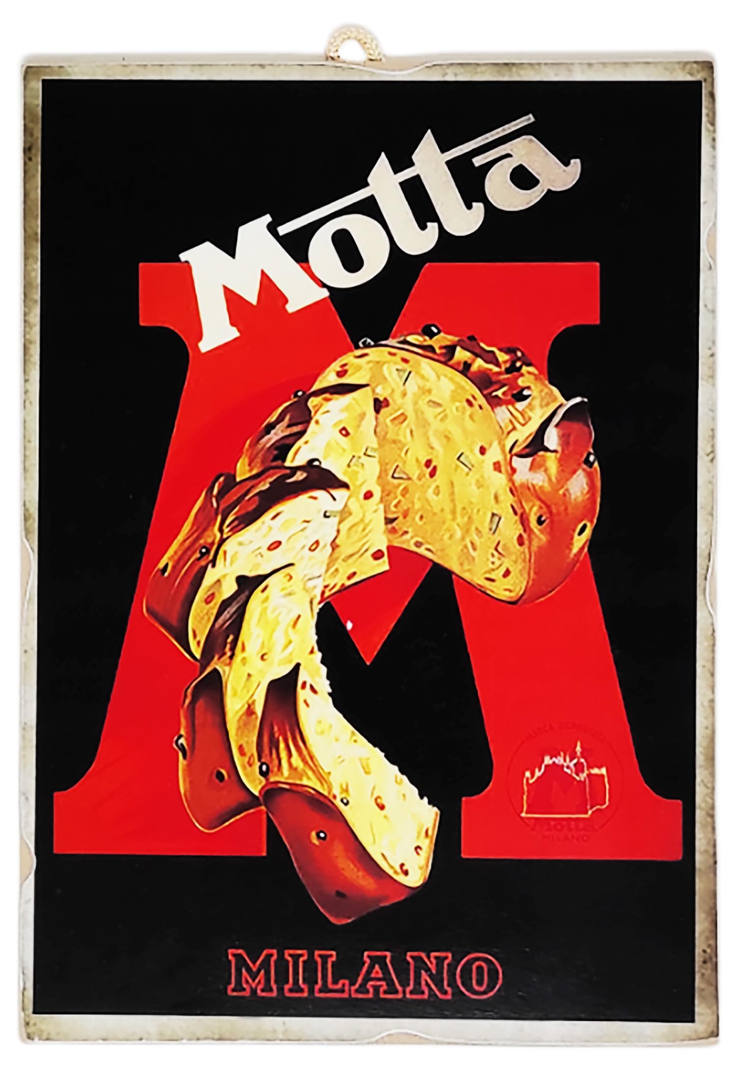 Quadro Vintage Scooter Pin Up - Stampa Su Legno 25x18 Cm Per Arredamento Retro - Foto 9