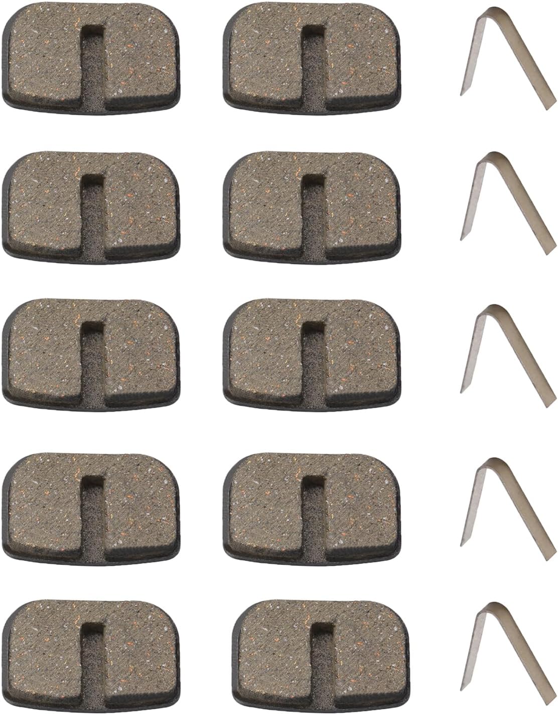 KAMIER Mini Bike Disc Brake Pads for 79cc 97cc 100cc 105cc 2.8hp Coleman CT100U CC100X Baja Doodle Bug DB30 Monster Moto MMB80 MMB105 Motovox MBX10 49cc 50cc SYX Moto Holeshot Mototec Dirt Bike Parts