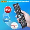 Loutoc BN59-01315B Samsung 4K UHD HDR Crystal QLED for TVs, Samsung UE Series for Quantum TVs, Replacement Remote Control with Netflx Rakten Prime Video buttons