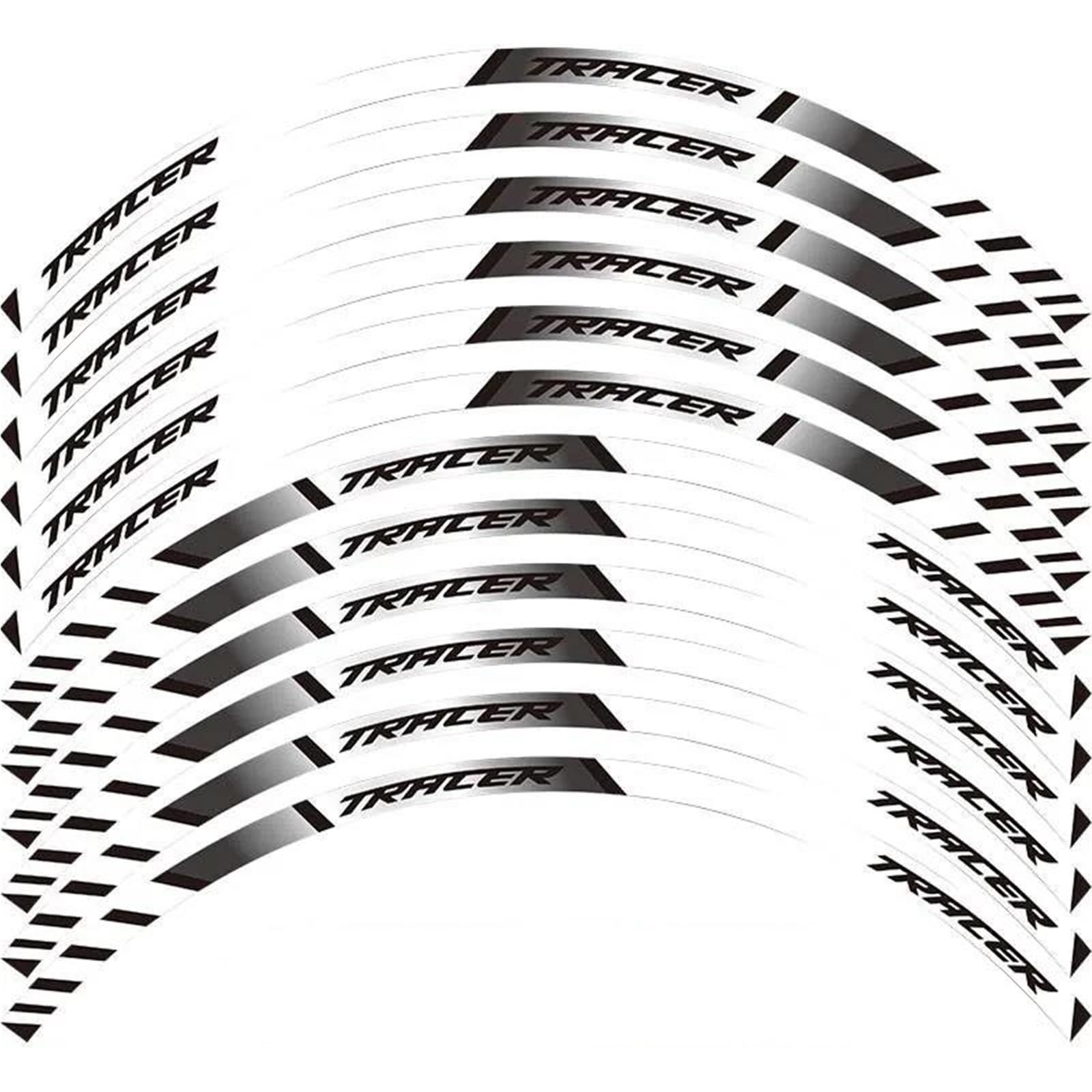 Motorcycle Stripes Reflective Rim Stickers for Yamaha for Tracer 700 900 850 for MT07 for MT09 Hydraulic Rod