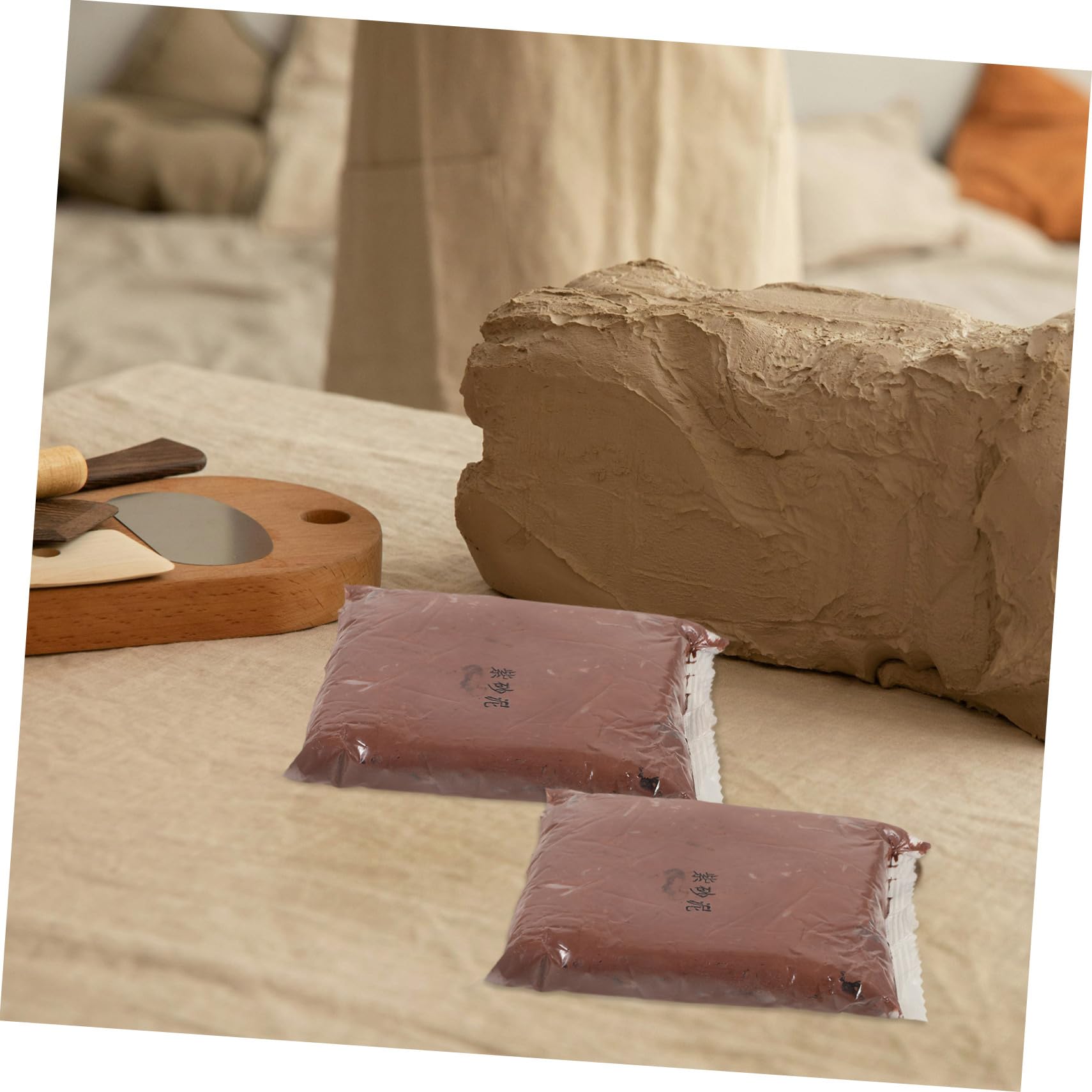 4borse Sacchetti Di Argilla Colorata Per Modellismo Argilla Morbida e Facile Da Modellare Per Creazioni Fai Da Te Sicura e Sanitaria Perfetta Per Sculpting e Artigianato Per