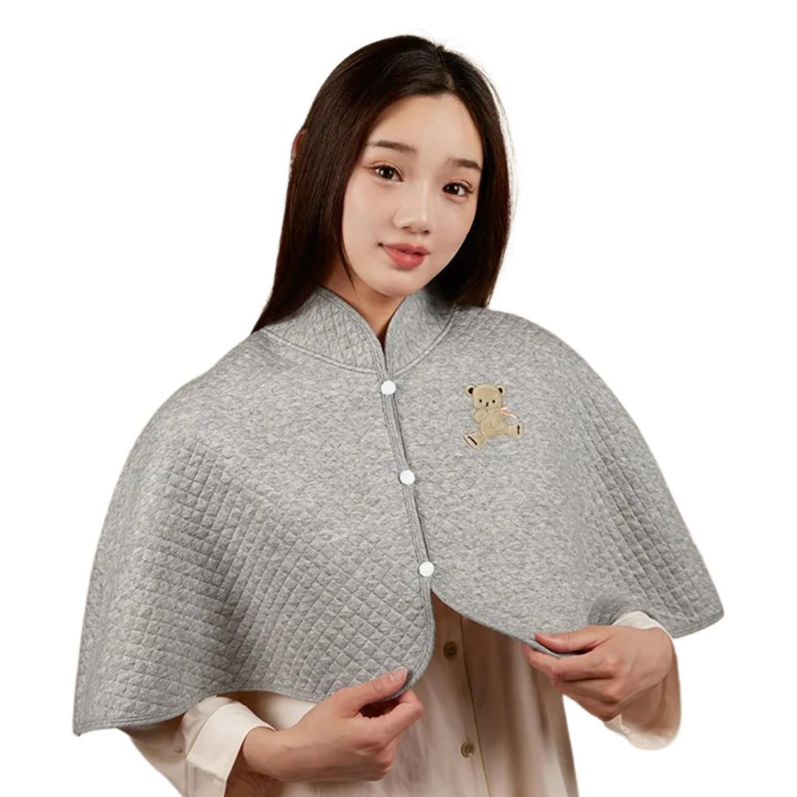 Cotton Shoulder Shawl Warmer Cape Warm Protective Shawl For Pregnant Ladies Warm Shoulder Cape Women Shawls And Wraps