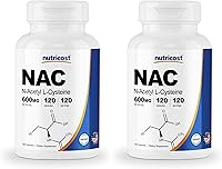 Vista 11 de Nutricost N-acetil L-cisteína (NAC) 600 mg, 240 cápsulas vegetarianas - Vegano, sin OMG, sin gluten