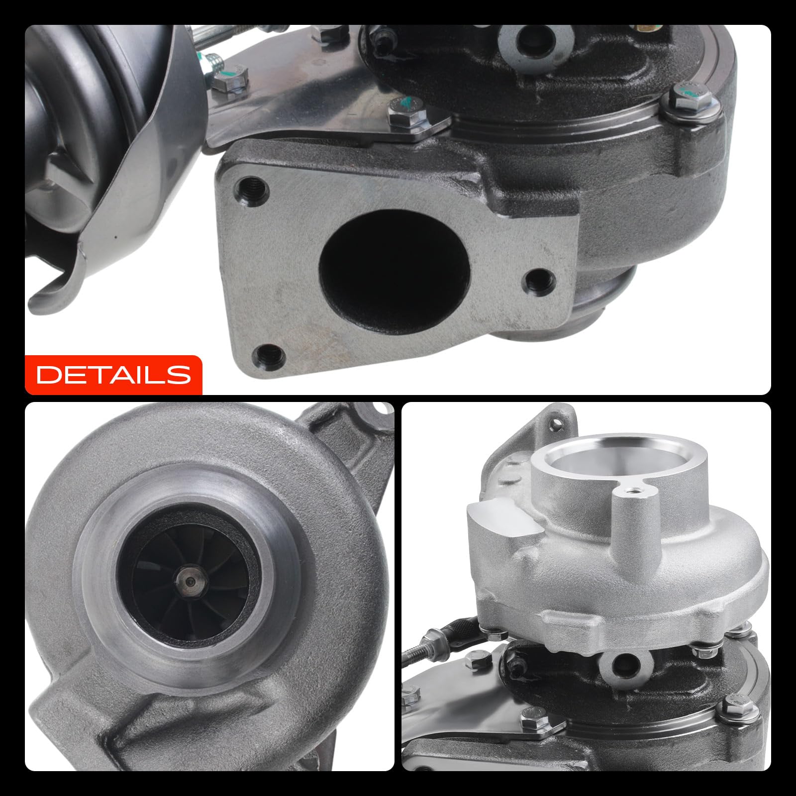 Frankberg Turbosprężarka kompatybilna z C4/C4 I/C4 Grand Picasso I/C4 Picasso I 2004-2013 C5 II/C5 II Break 2004-2010 307/307 Break/307 CC/307 SW 2004-2008 40/40/40/40/40/40/40/40/40 7 SW 20 04-2010