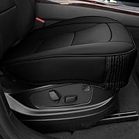 Vista 4 de FH Group Juego de fundas para asientos delanteros de piel sintética - Fundas para asientos de automóvil para asiento con respaldo bajo, ajuste