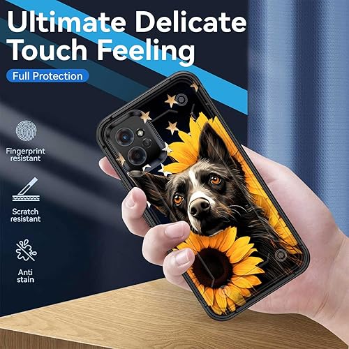 Miniatura 7 de Funda para Motorola Moto G PureG Power 2022G Play 2023, resistente de doble capa de policarbonato duro y silicona suave resistente a prueba de