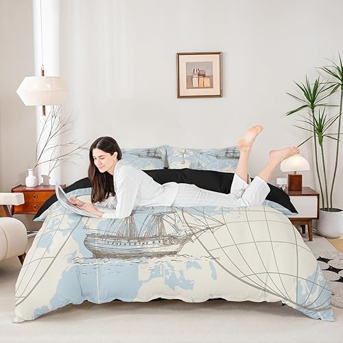 Miniatura 10 de Erosebridal Funda de edredón de pollo, funda de edredón de pollo de dibujos animados para niños y niñas, funda de edredón de animales de granja,