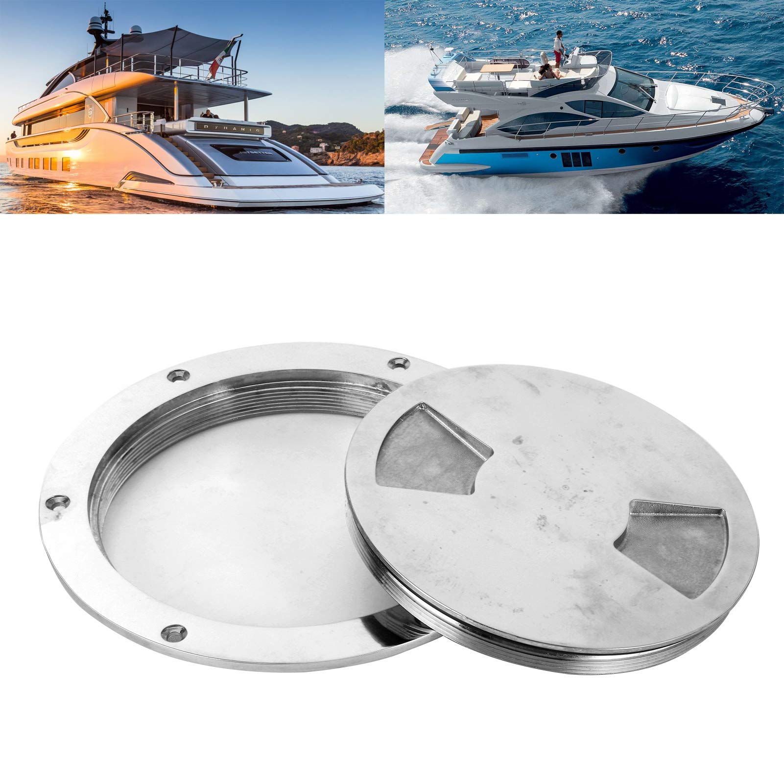 Base Per Tavolo Per Barca In Acciaio Inox - İA - Mia Marin