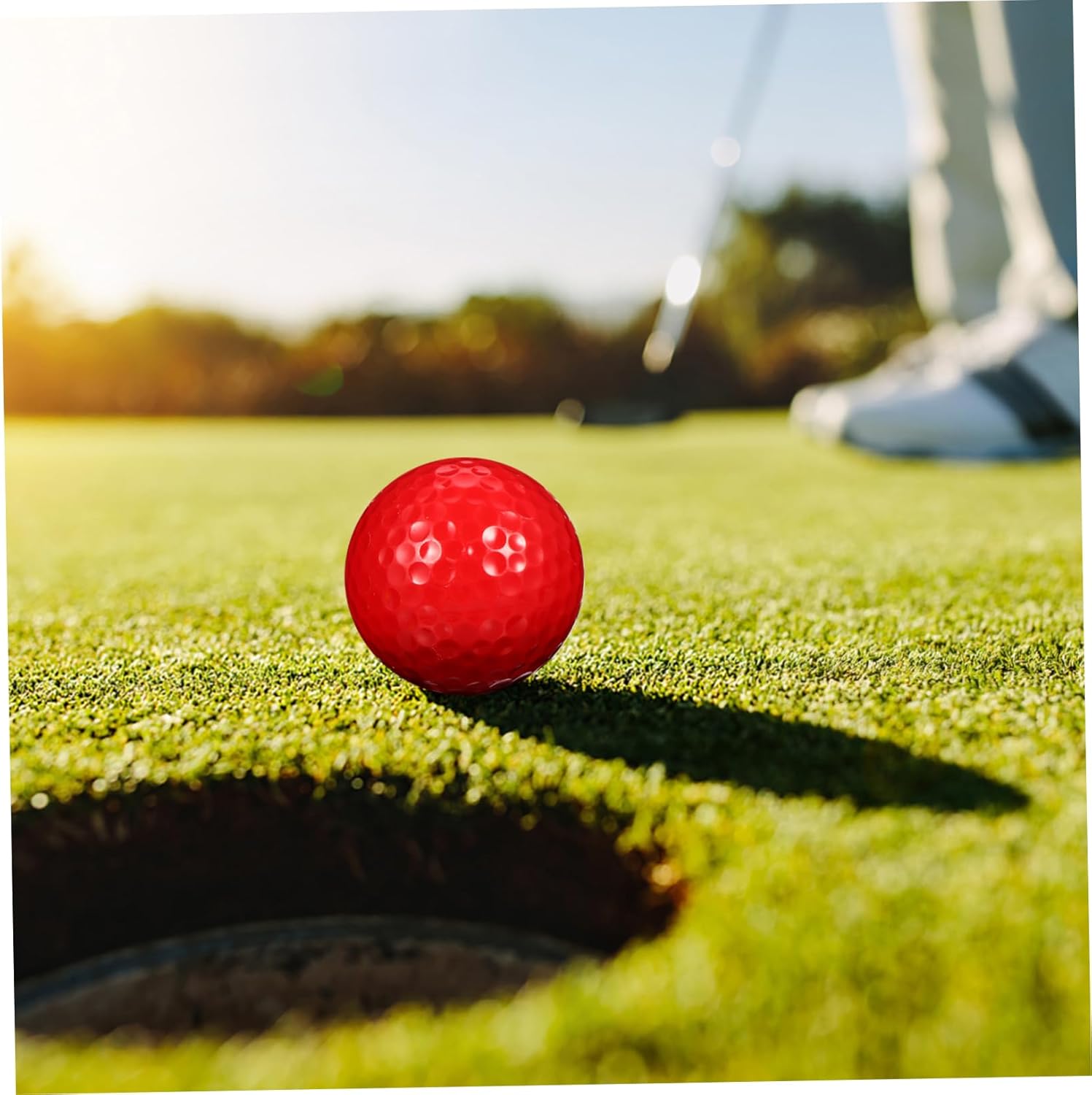 Happyyami 30pcs Rubber Golf Practice for Beginners Lightweight Tear-Resistant Safe for Indoor and Outdoor Training for All Skill Levels