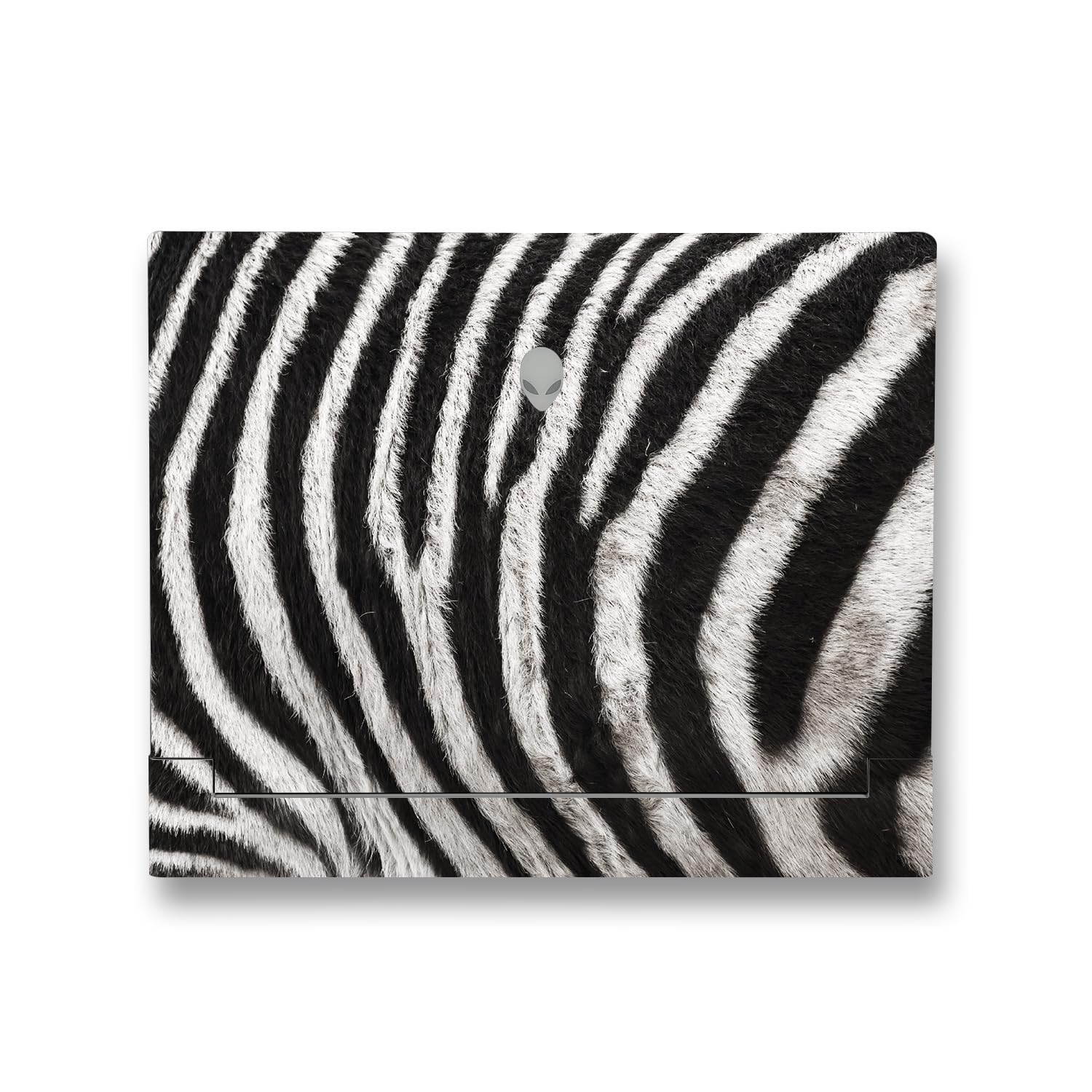 MightySkins Skin Compatible with Alienware X14 R2 (2023) Full Wrap Kit - Zebra Closeup | Protective, Durable, and Unique Vinyl Decal wrap Cover | Easy to Apply &amp; Change Styles | Made in The USA
