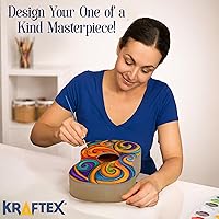 Vista 5 de Kit de ukelele de bricolaje: construye tu propia guitarra con kit de ukelele soprano de 21 pulgadas, incluye 33 piezas para hacer tu propio ukelele