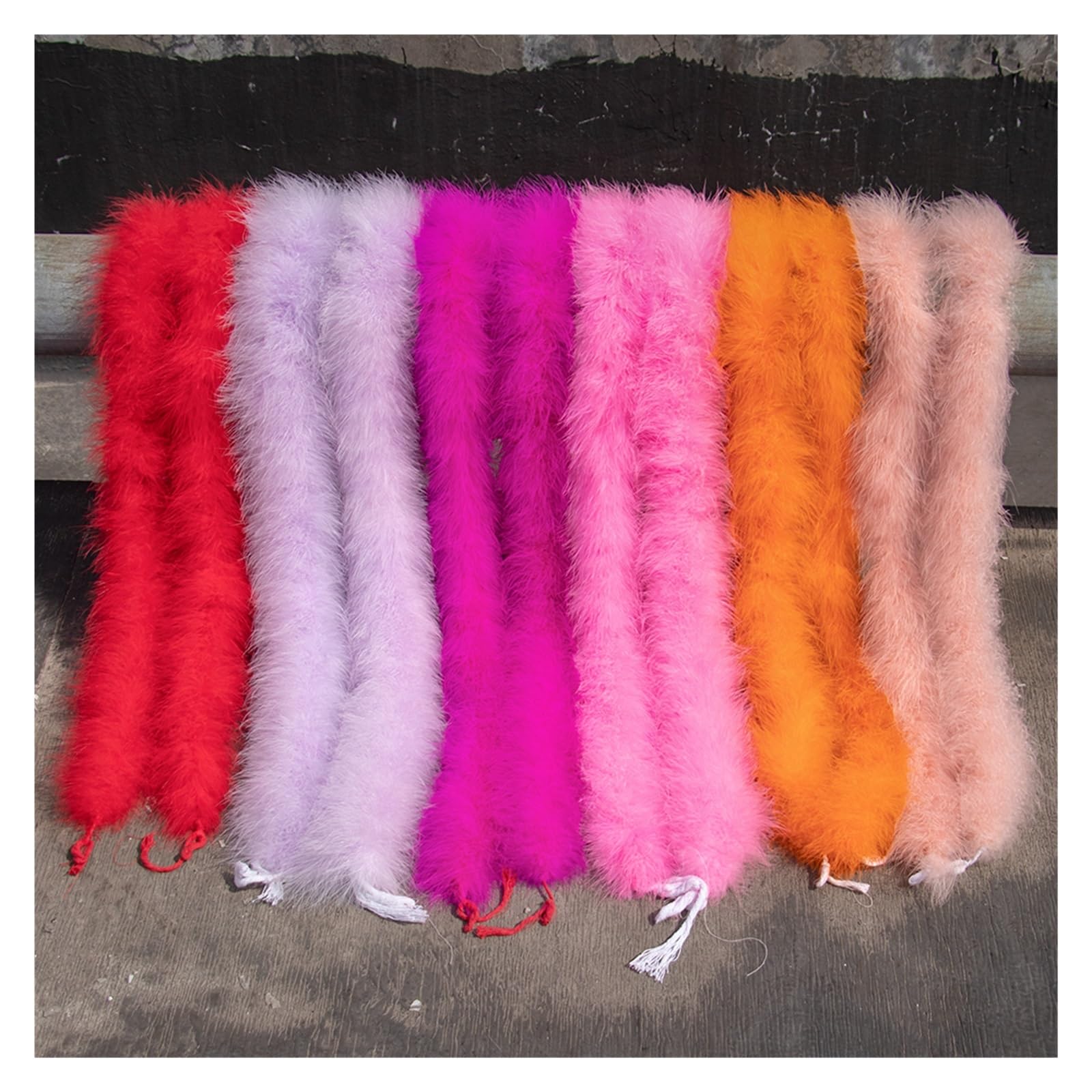 boa plumas Boa de plumas pavo marabú, adorno 50g, bufanda, disfraz, decoración árbol, chal, pluma esponjosa, manualidades DIY, accesorios vestido boda