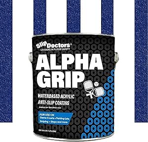 Alpha Grip Pickleball Court Paint for Concrete Asphalt and Stone Non Alpha Grip Pickleball Court Paint for Concrete Asphalt and Stone Non