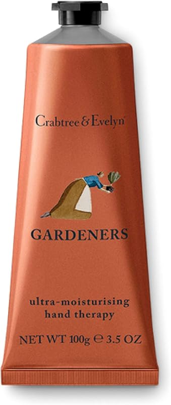 Crabtree & Evelyn Gardeners Terapia de crema de manos ultrahidratante, 3.5 oz