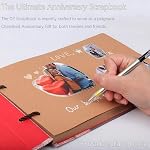 Adventure Livre de carnets de photos,Tailored pour la préservation des moments Cherished,Don pour les anniversaires de couples,Weddings,Globetrotters,Birthdays,Noël & Cadeaux à prendre en note