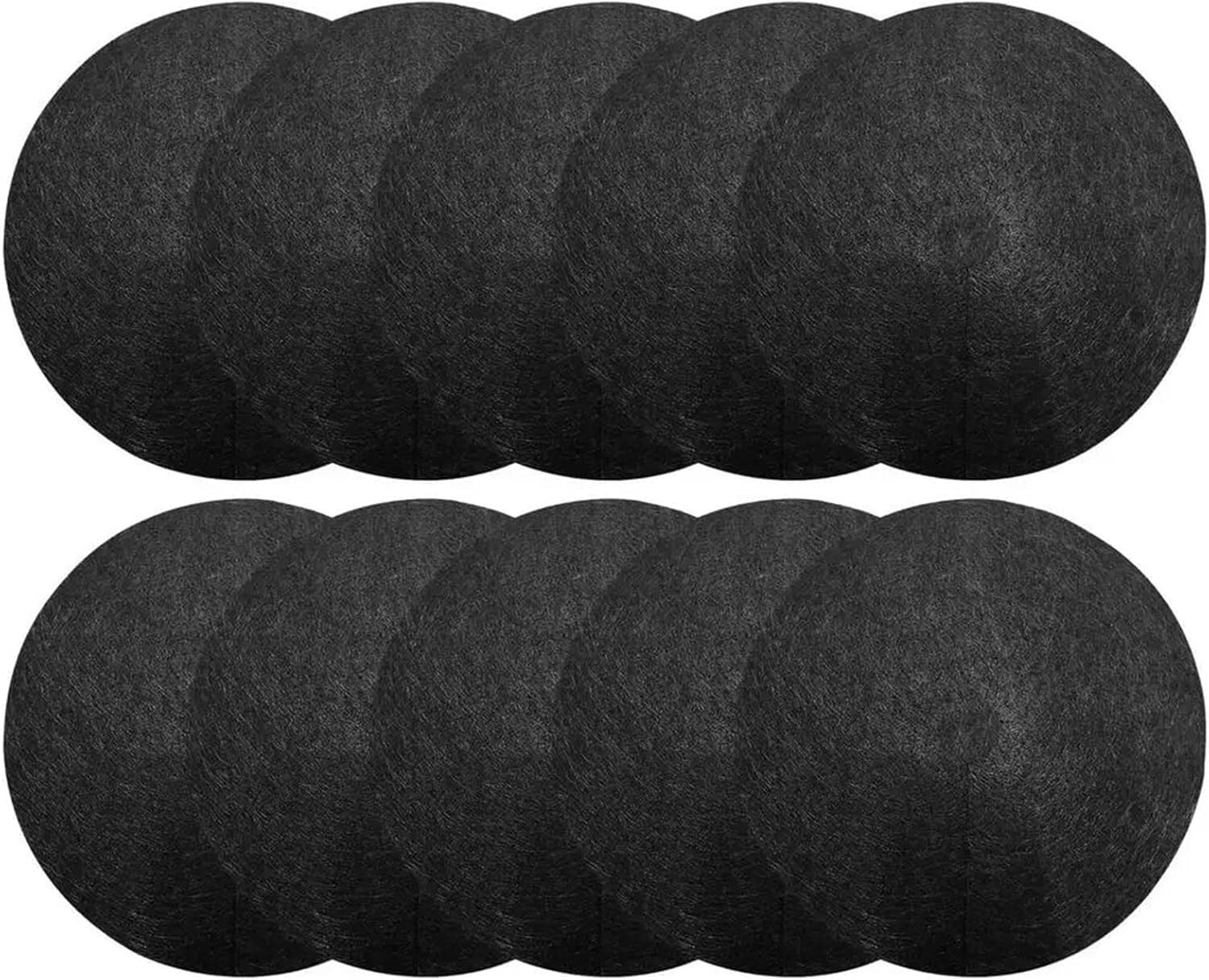 Plant Protection mat Non-Woven Fabric Tree Protection Ring Cover, Pack of 10(27cm)