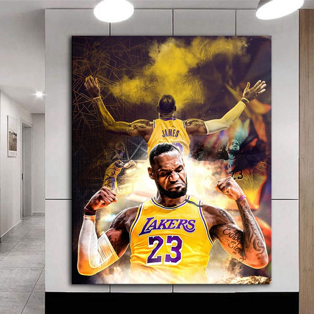 lebron james the wall